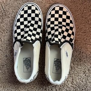 checkered vans